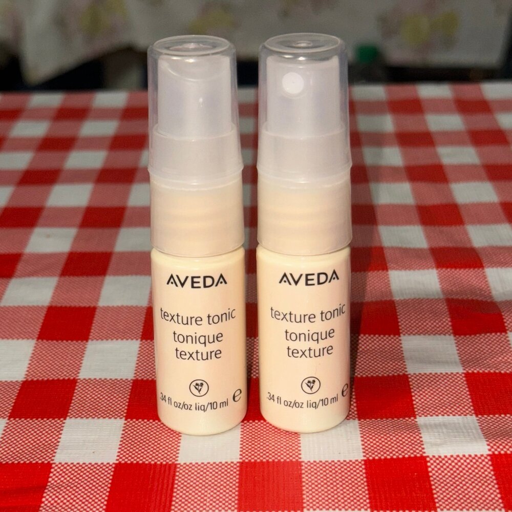 Aveda Texture Tonic Spray Travel Size 0.34 fl oz / 10 ml (Lot of 2)